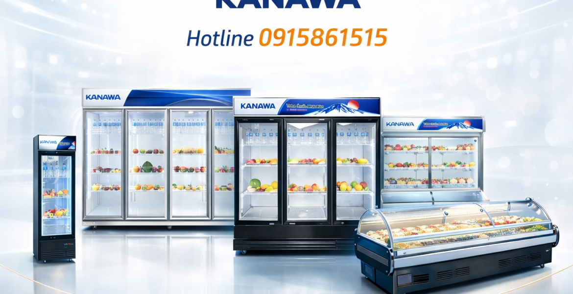 tủ mát trưng bày, tủ mát siêu thị và tủ mát công nghiệp