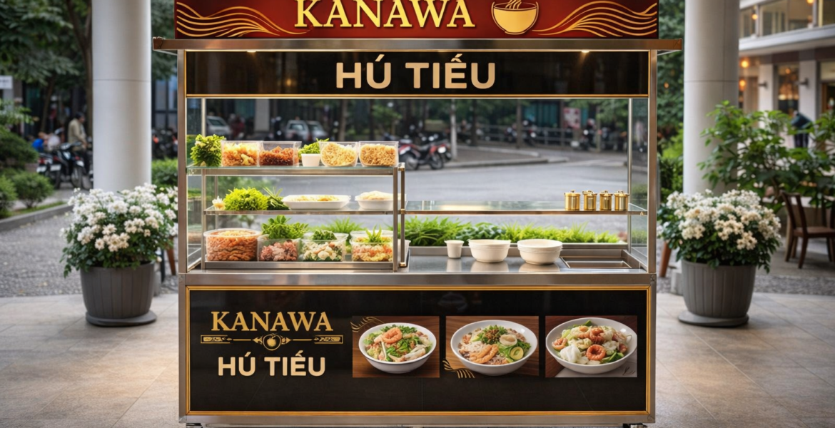 Xe bán hủ tiếu kanawa